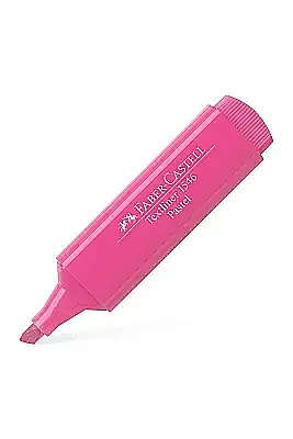 Faber Castell Textliner 46 Pastel Lila Fosforlu Kalem - Faber Castell