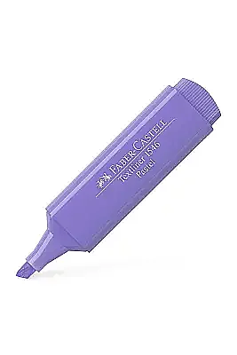 Faber Castell Textliner 46 Pastel Mor Fosforlu Kalem - Faber Castell