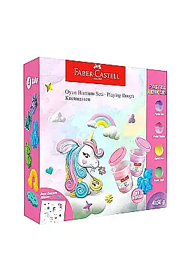 Faber Castell Unicorn Temalı Oyun Hamuru Seti - Faber Castell