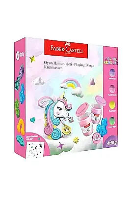 Faber Castell Unicorn Temalı Oyun Hamuru Seti - 2
