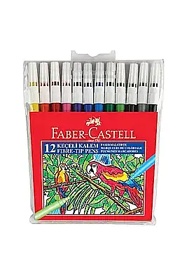 Faber Castell Yıkanabilir Keçeli Kalem 12 Lı - 2