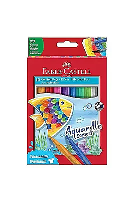 Faber Comfort Aquarelle Keçeli kalem 10 Lu - Faber Castell