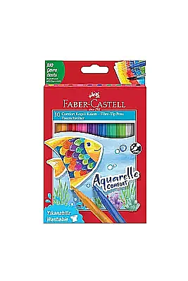 Faber Comfort Aquarelle Keçeli kalem 10 Lu - 2