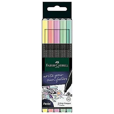 Faber Finepen Grıp 2022 Pastel 5 Li - 1