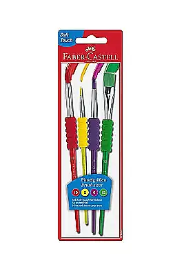 Faber Fırça Soft Touch 4 Lü - 1