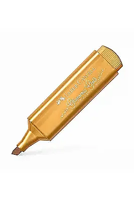 Faber Fosforlu Kalem 46 Metalik Altın - Faber Castell