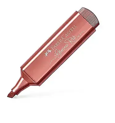 Faber Fosforlu Kalem 46 Metalik Pembe - 1