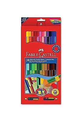 Faber Keçeli Kalem 30 Renk Eğlenceli - Faber Castell
