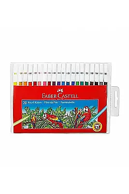 Faber Keçeli Kalem Yıkanabilir 20 Li Poşet - Faber Castell
