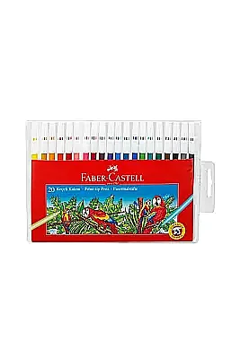 Faber Keçeli Kalem Yıkanabilir 20 Li Poşet - 2