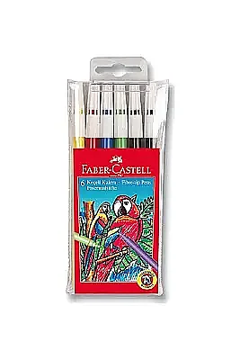 Faber Keçeli Kalem Yıkanabilir 6 Lı - Faber Castell