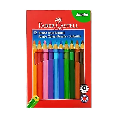 Faber Kuru Boya Jumbo Tamboy 12 Li - 2