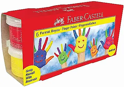 Faber Parmak Boyası 6 Renk 45 ml - 1
