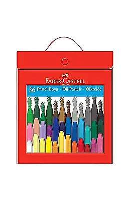 Faber Pastel Boya 36 Renk Plastik Çantalı Tutucaklı - 2
