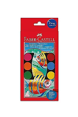 Faber Suluboya Büyük Boy 21 Renk - Faber Castell