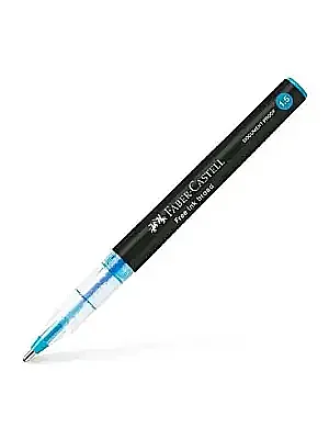 Faber Tükenmez Kalem Free Ink Broad 1.5 mm Mavi - 5