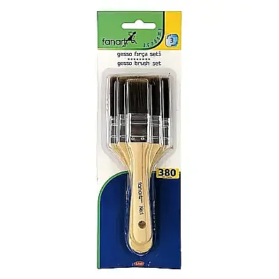 Fanart Fırça Academy Boya Gesso Set 3 Lü - Fanart