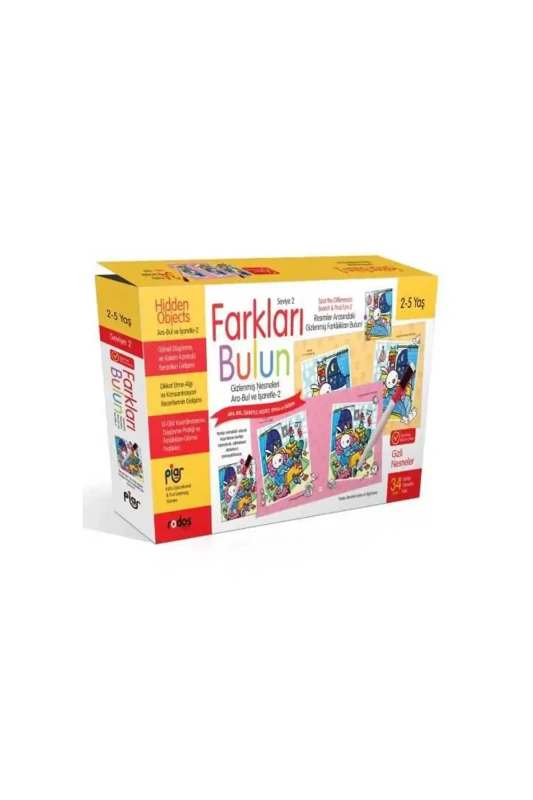 Farkları Bulun 2. Seviye - Piar Kids