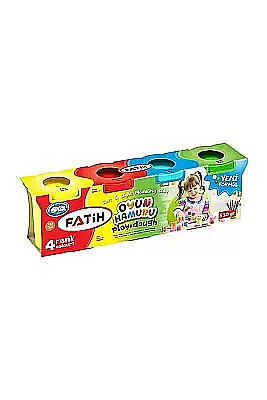 Fatih 4 Renk Oyun Hamuru - Fatih