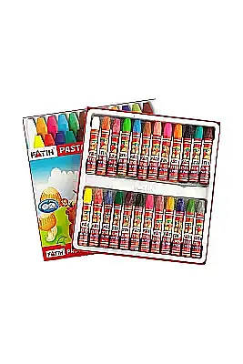 Fatih Altıgen Pastel Boya 24 Renk Karton Kutu - 2