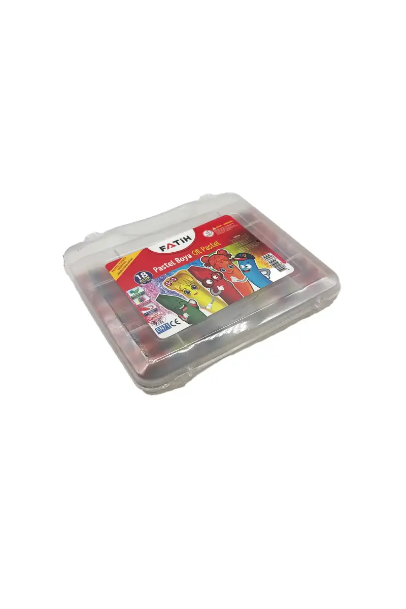 Fatih Oil Pastel Boya Çantalı 18 Renk - 1