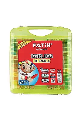 Fatih Oil Pastel Boya Çantalı 24 Renk - 2