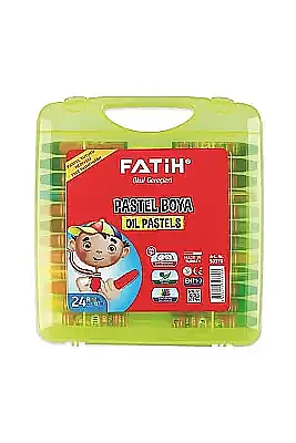 Fatih Oil Pastel Boya Çantalı 24 Renk - 2