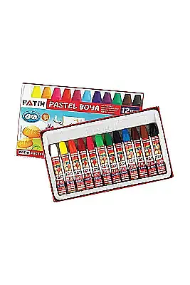 Fatih Oil Pastel Boya Karton Kutu 12 Renk - 2