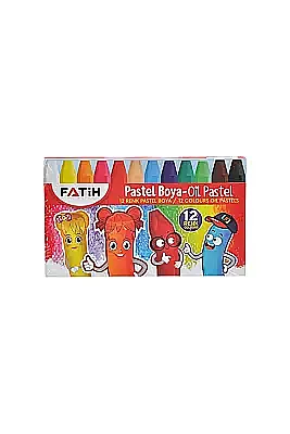 Fatih Oil Pastel Boya Karton Kutu 12 Renk - 3