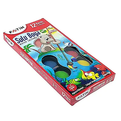 Fatih Sulu Boya 12 Renk Büyük Boy - 2