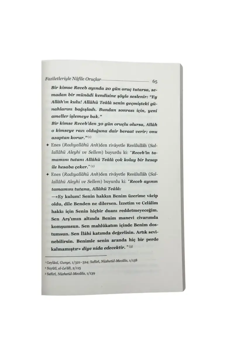 Faziletleriyle Nafile Oruçlar - 3