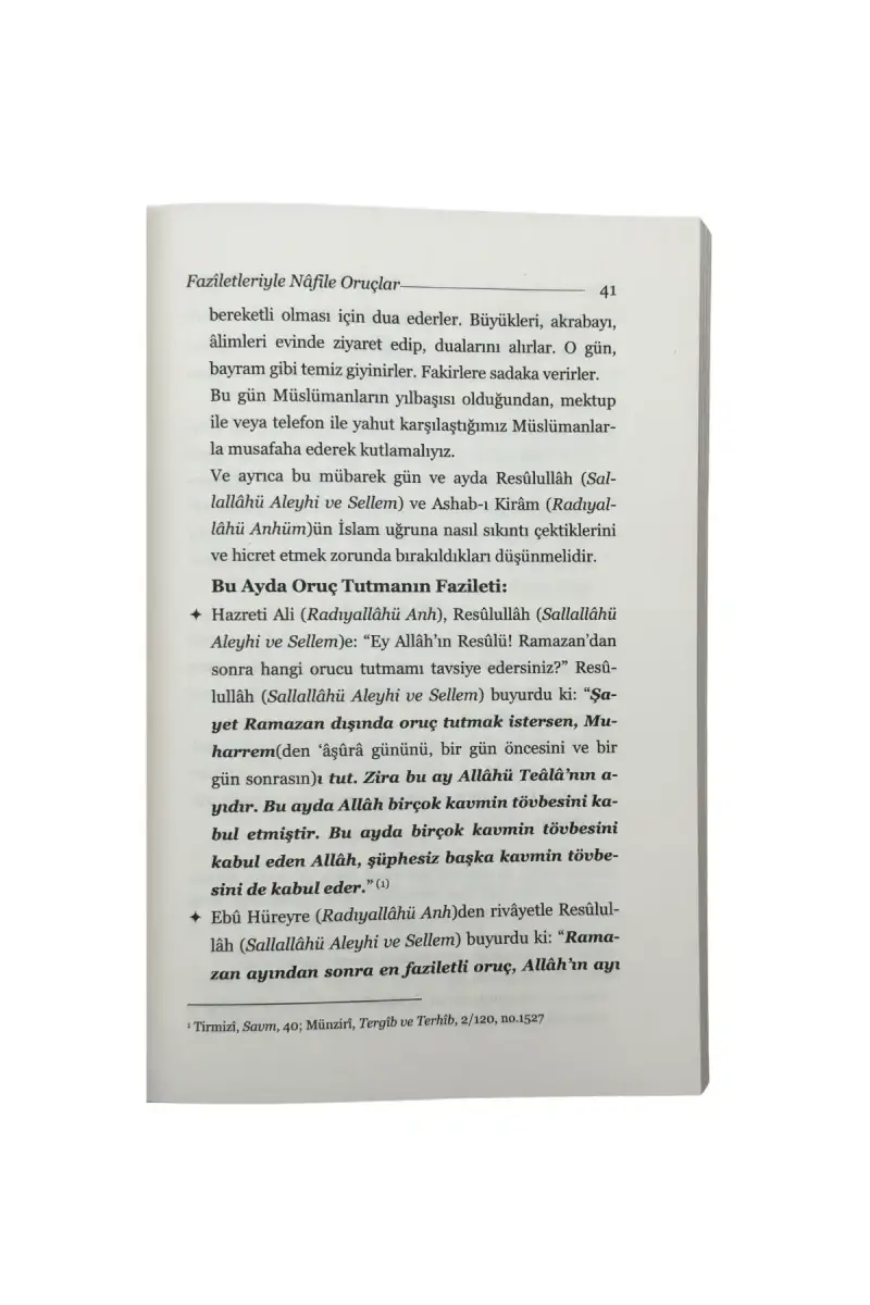 Faziletleriyle Nafile Oruçlar - 4