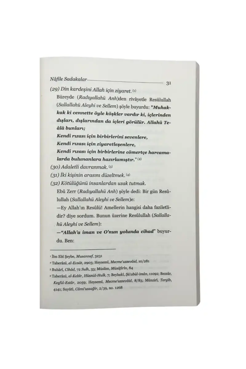 Faziletleriyle Nafile Sadakalar - 3