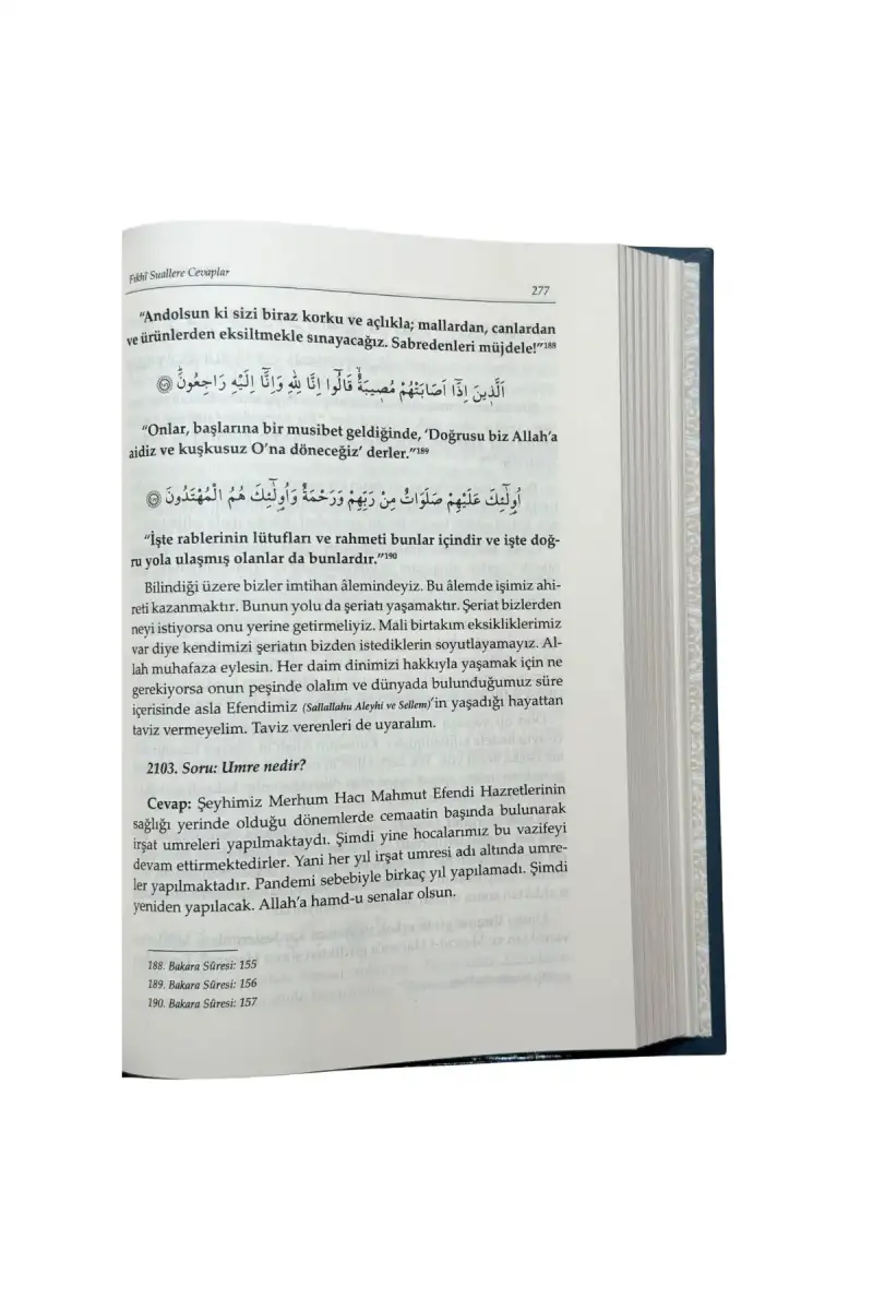Fıkhi Suallere Cevaplar 10. Cilt - 3