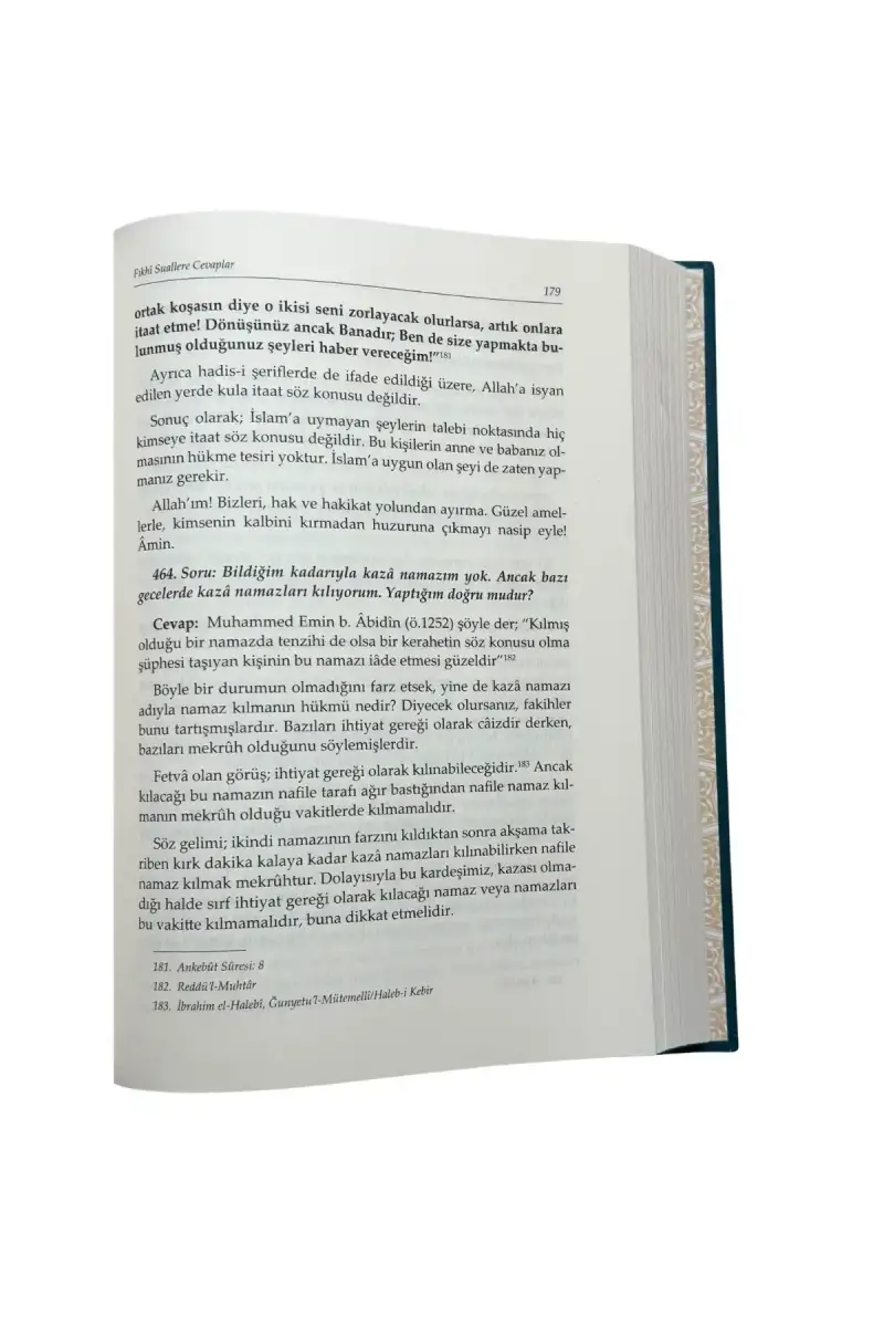 Fıkhi Suallere Cevaplar 2. Cilt - 2