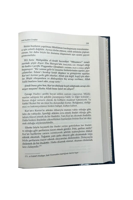 Fıkhi Suallere Cevaplar 4. Cilt - 3