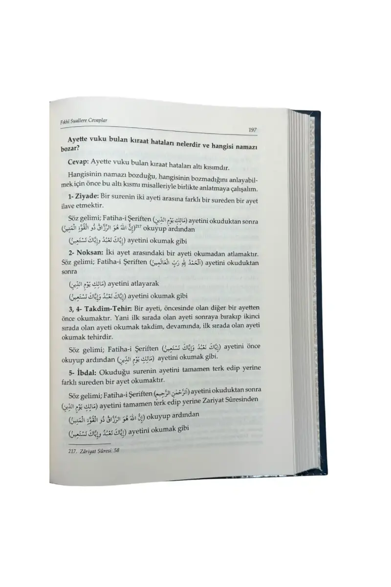 Fıkhi Suallere Cevaplar 4. Cilt - 4