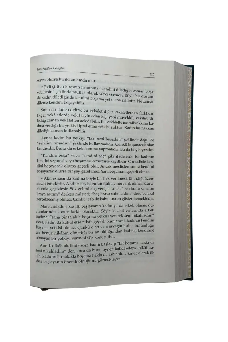 Fıkhi Suallere Cevaplar 6. Cilt - 3