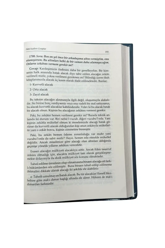 Fıkhi Suallere Cevaplar 9. Cilt - 3