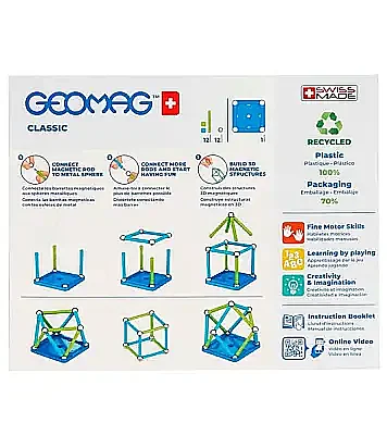Geomag Manyetik Çubuklar 25 Parça - 6