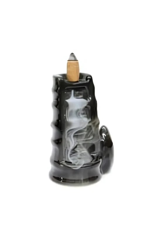 Geri Akışlı Tütsülük Bambu Seramik - MNK