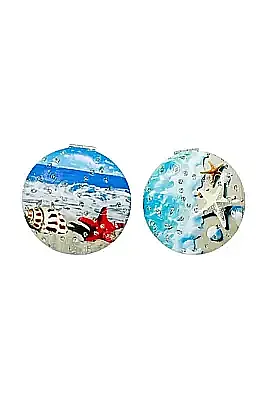 Giftzen Çiçek Desenli Kare Ayna - 2