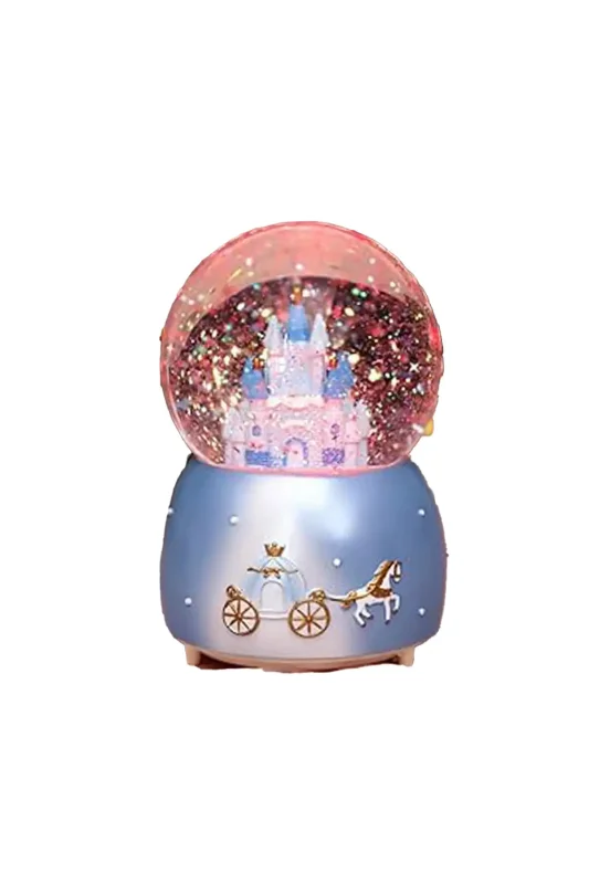 Giftzen Küçük Kar Küresi Dönen Işıklı - Giftzen