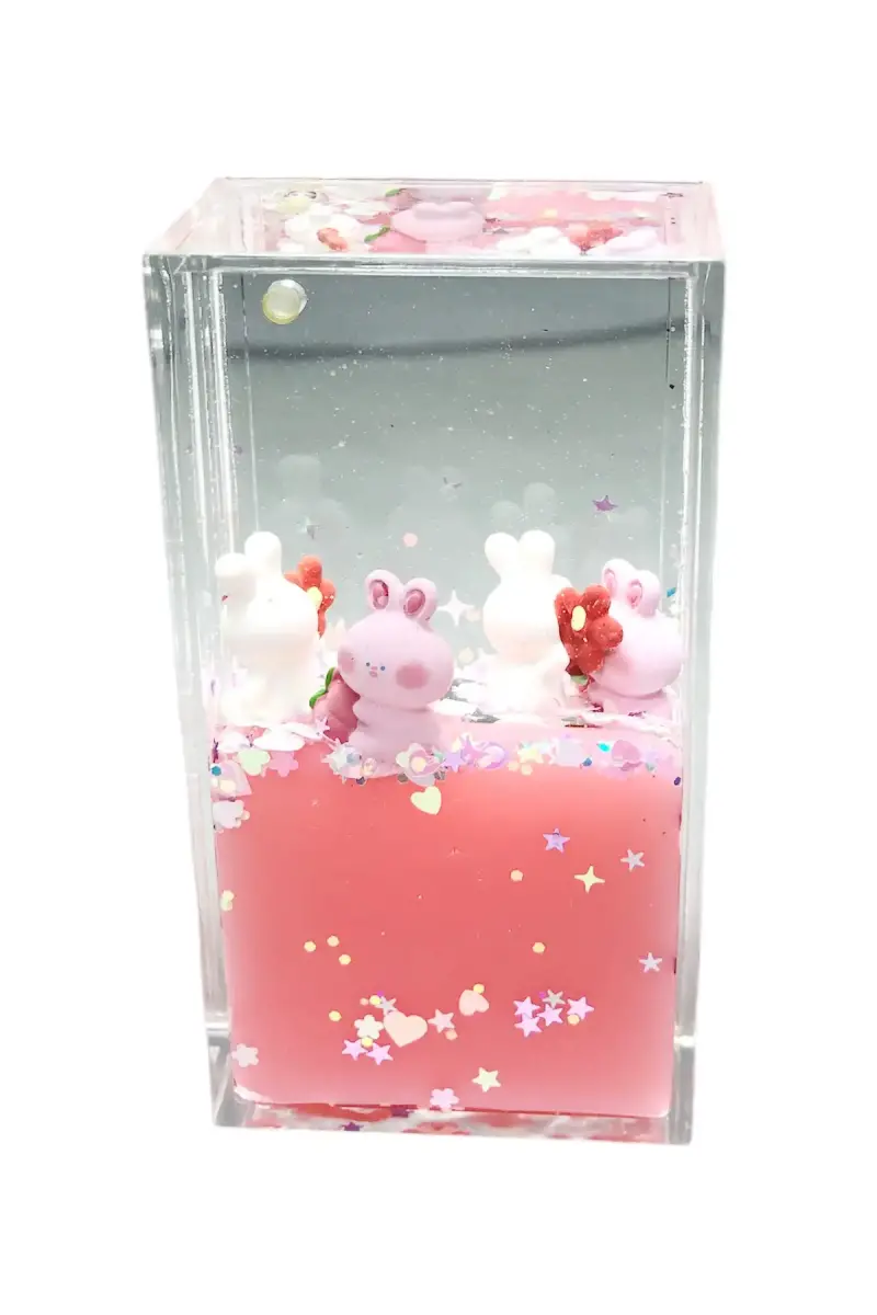 Giftzen Masaüstü Batmayan Tavşan Desenli Biblo - 1