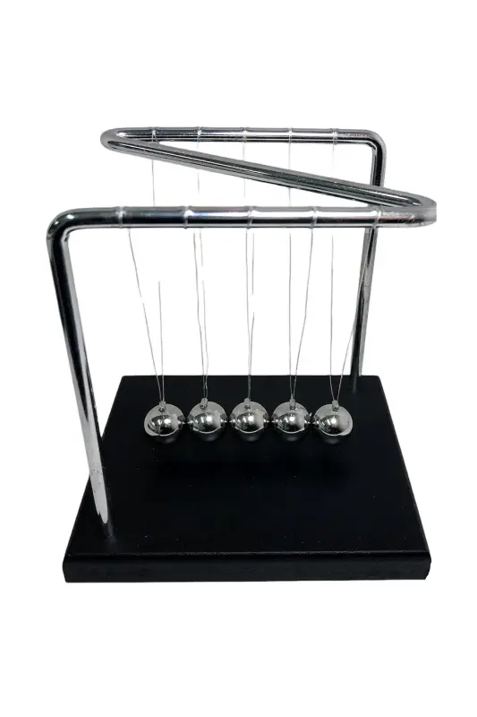Giftzen Metal Masaüstü Süs Denge Topları Newton Pool - Giftzen
