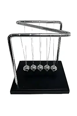 Giftzen Metal Masaüstü Süs Denge Topları Newton Pool - 2