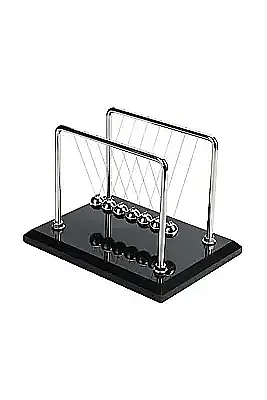 Giftzen Metal Masaüstü Süs Denge Topları Newton Pool - 2