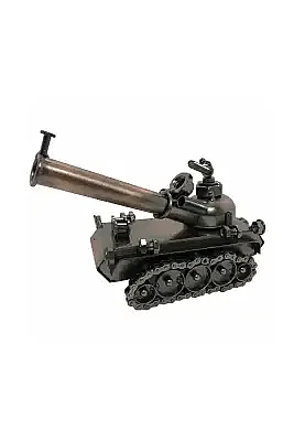 Giftzen Metal Masaüstü Süs Tank - 2