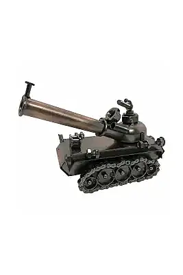 Giftzen Metal Masaüstü Süs Tank - 2