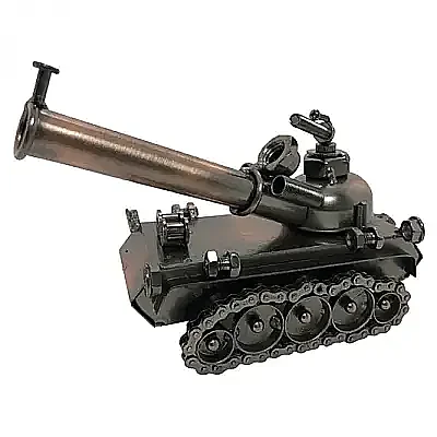 Giftzen Metal Masaüstü Süs Tank - 3